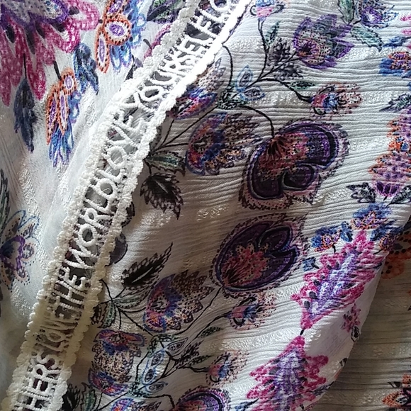 Desigual button up top M - Picture 3 of 4